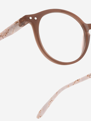 IZIPIZI D Reading Occhiali da lettura marrone chiaro Marrone chiaro