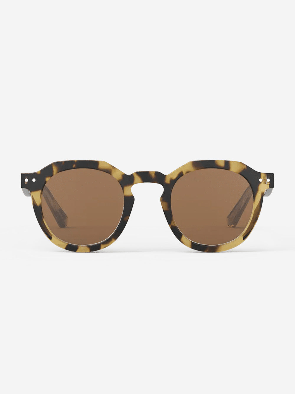 IZIPIZI Occhiali da sole in acetato marrone golden Marrone Urbanstaroma