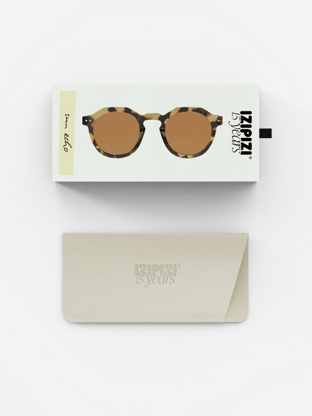 IZIPIZI Occhiali da sole in acetato marrone golden Marrone Urbanstaroma