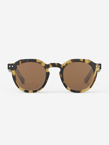 IZIPIZI Occhiali da sole in acetato marrone golden Marrone