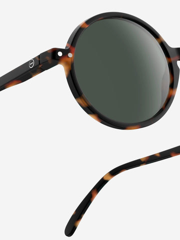IZIPIZI G Sun Occhiali da sole rotondi tartarugati Tartaruga