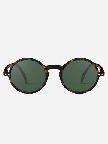 IZIPIZI G Sun Occhiali da sole rotondi tartarugati Tartaruga