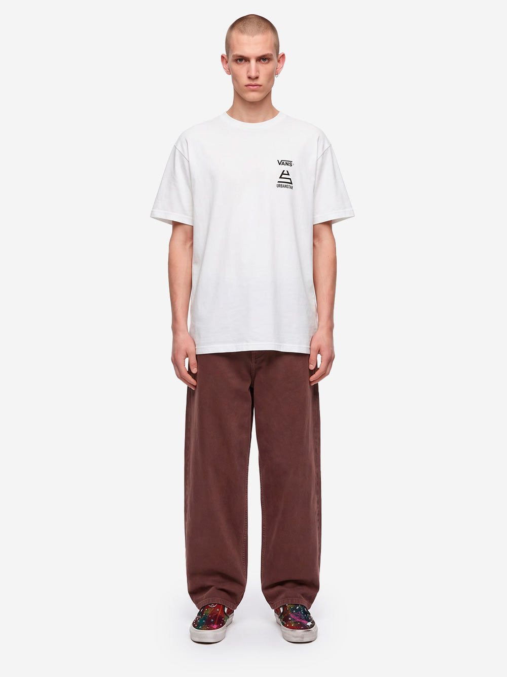 VANS T-shirt Workshop by Solo e Diamond x Urbanstar Bianco Urbanstaroma