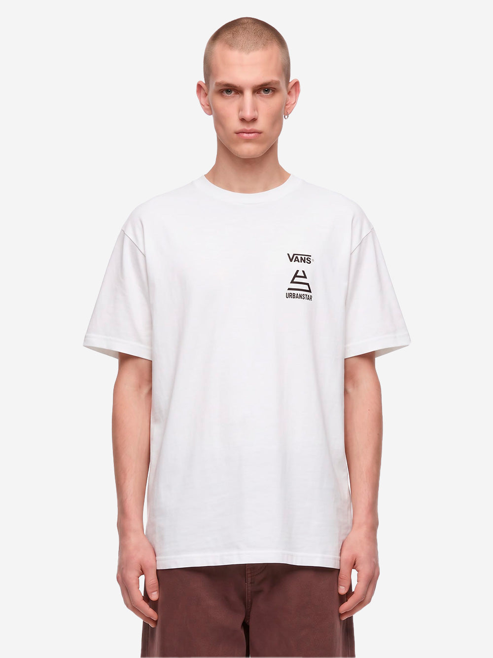 VANS T-shirt Workshop by Solo e Diamond x Urbanstar Bianco Urbanstaroma