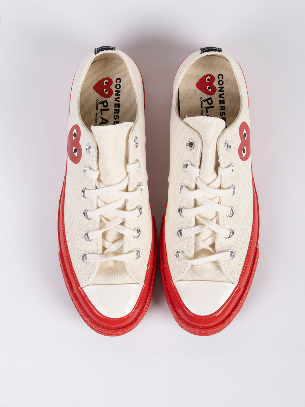 CDG PLAY x CONVERSE Chuck Taylor 70 Lo Sneakers