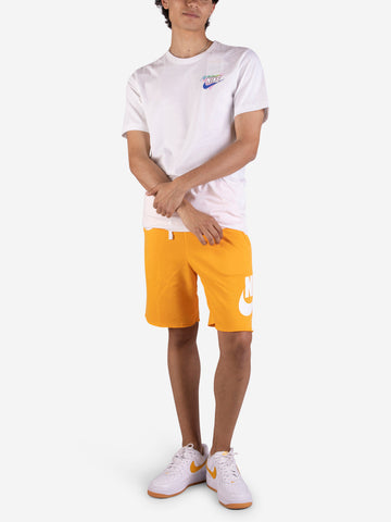 T-shirt Sportswear in cotone bianca