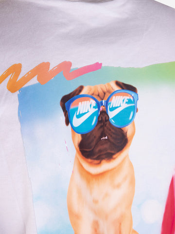 T-shirt Sportswear in cotone bianca