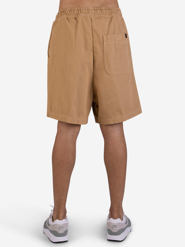 Bermuda en coton marron