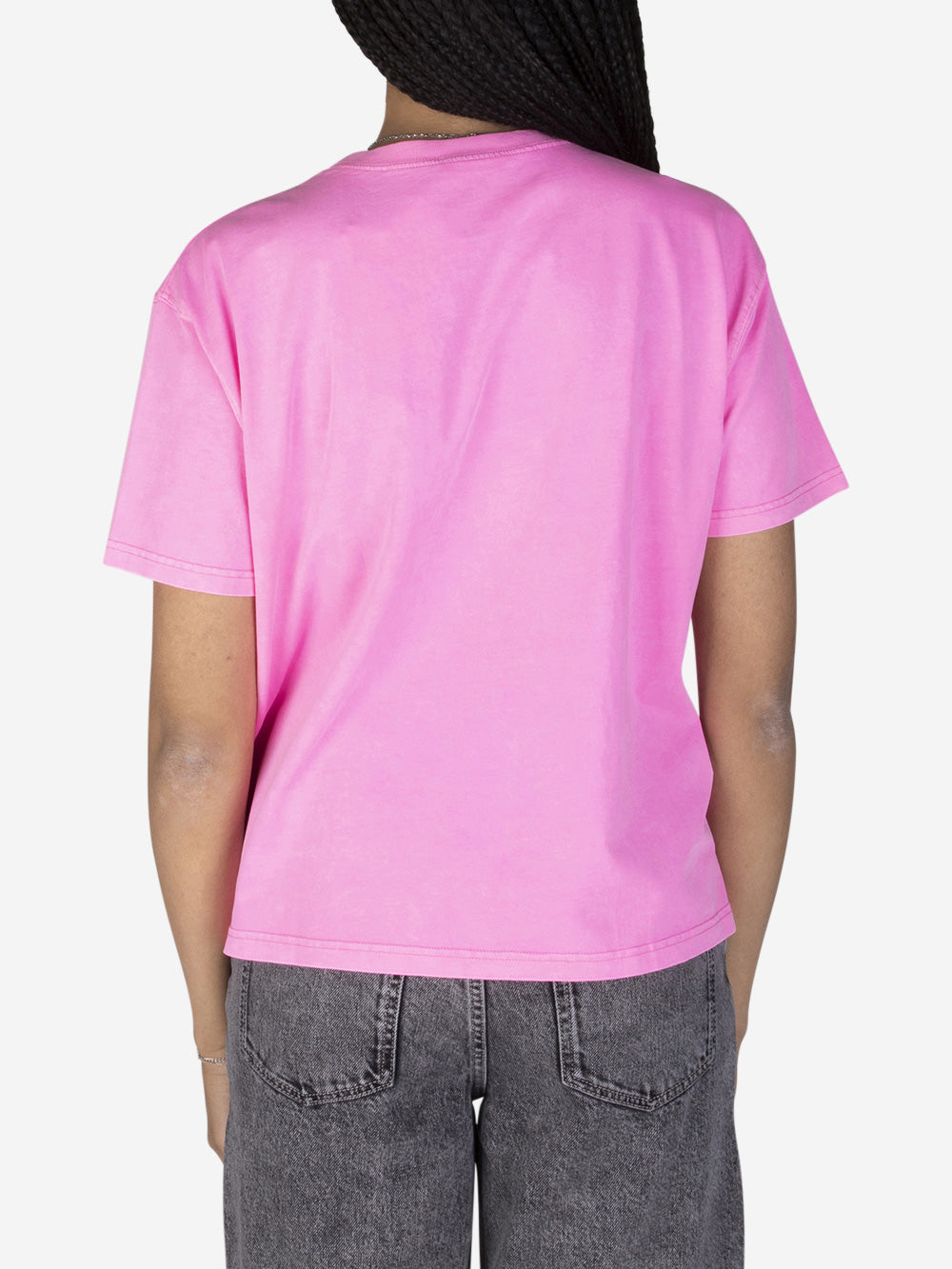 AMERICAN VINTAGE T-shirt in cotone Fucsia Urbanstaroma