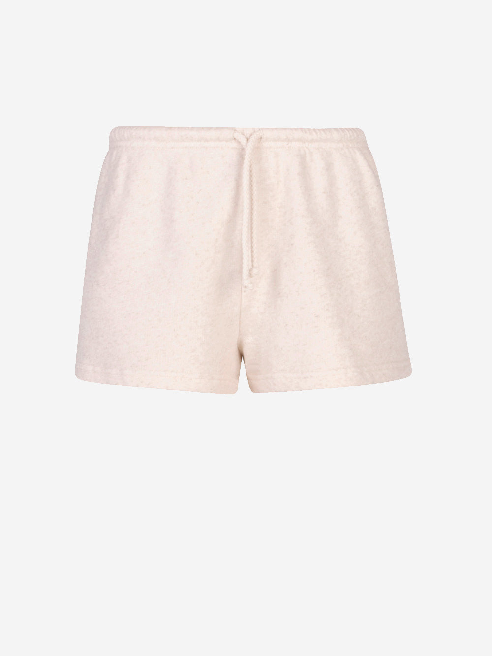 AMERICAN VINTAGE Shorts in cotone e lino Ecru Urbanstaroma