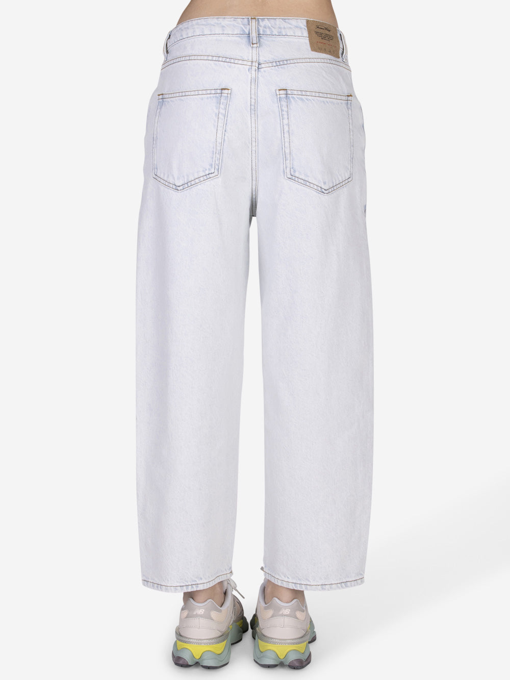 AMERICAN VINTAGE Jeans cropped Bianco Urbanstaroma