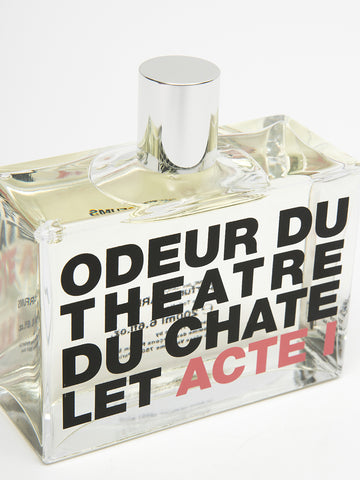 COMME DES GARCONS PARFUM Odeur Du Théâtre Du Châtelet Eau de Toilette 200ml Trasparente