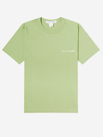 COMME DES GARCONS SHIRT T-shirt oversize in cotone Verde