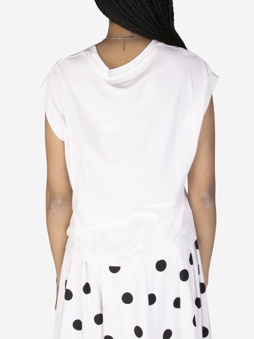 ESSENTIEL ANTWERP T-shirt con ricamo Bianco Urbanstaroma