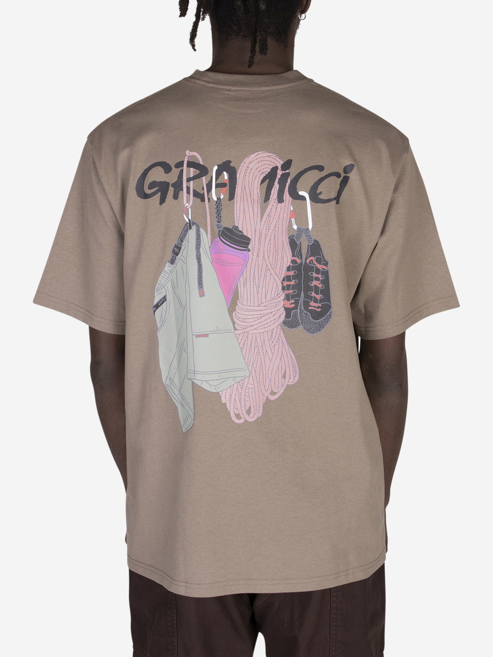 GRAMICCI T-shirt Equipped Marrone Urbanstaroma