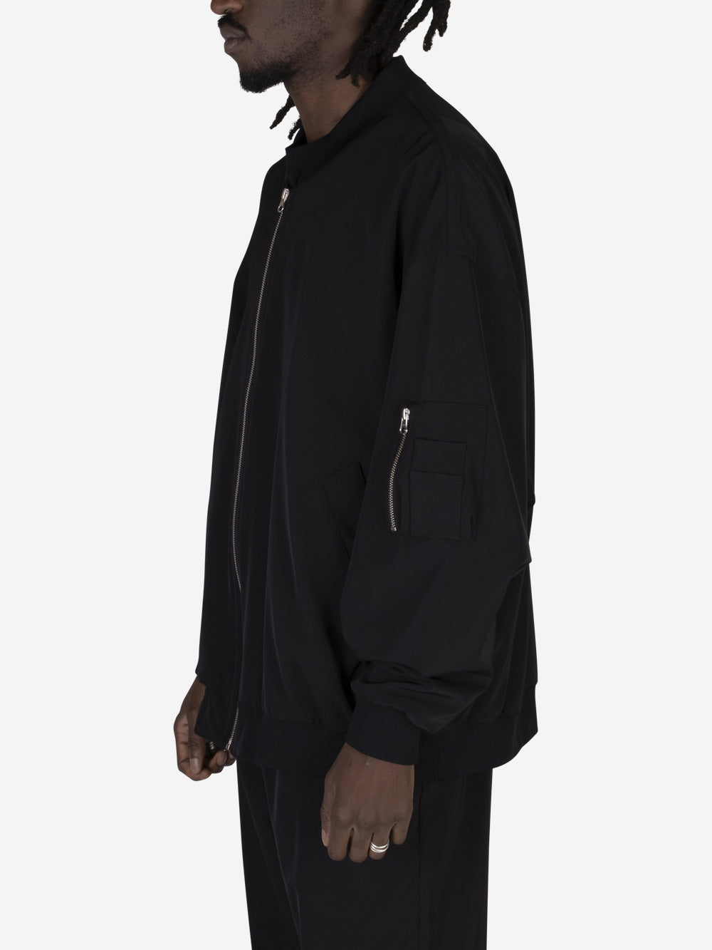 MM6 MAISON MARGIELA Giacca con zip Nero Urbanstaroma