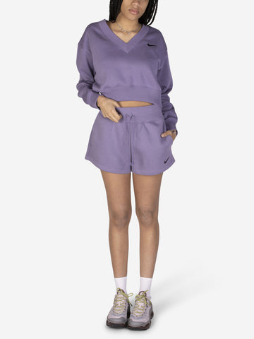 NIKE Felpa Sportswear Phoenix Fleece Viola