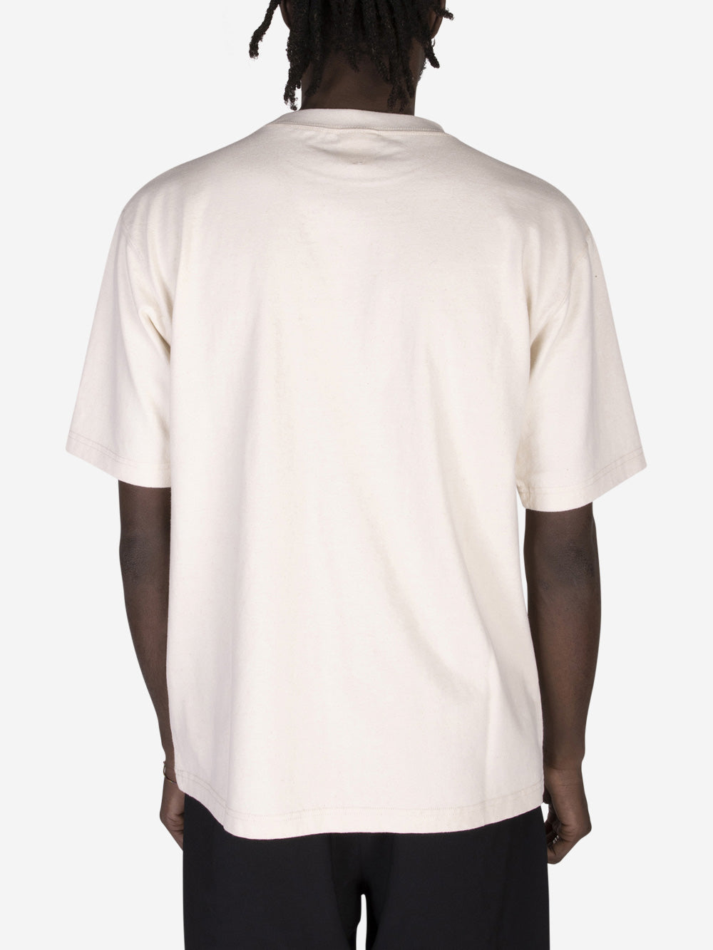 SNOW PEAK T-shirt in cotone riciclato Ecru Urbanstaroma