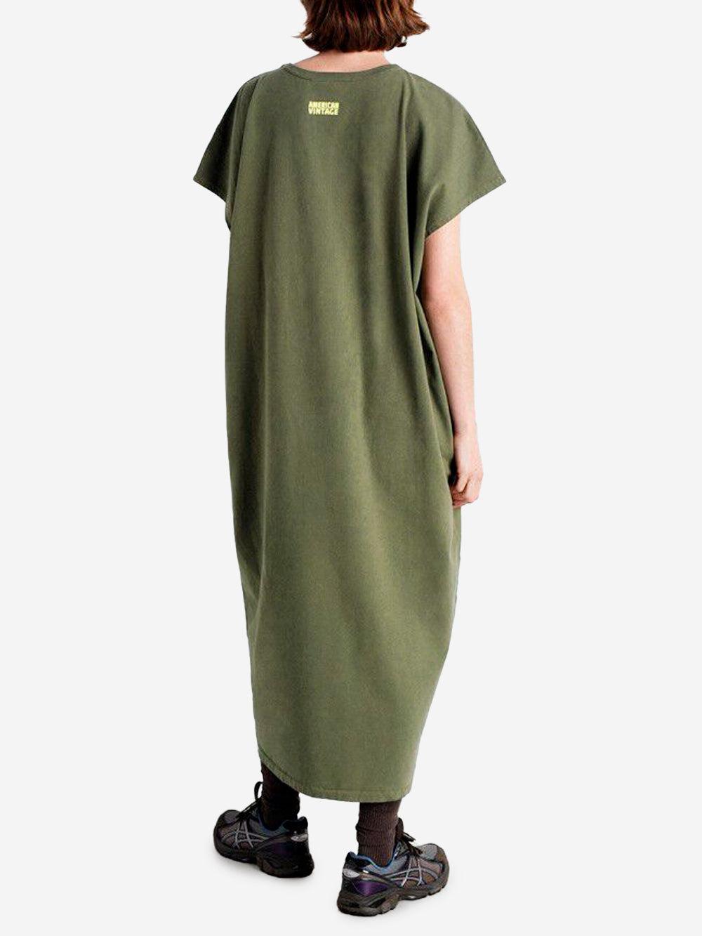 american vintage green dress American Vintage - Dress Shaning - women - green print