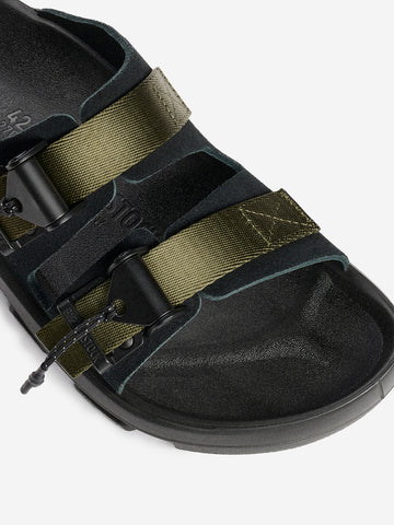 BIRKENSTOCK 1774 Maharishi Mogama Terra Tech Pack nero e oliva