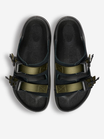 BIRKENSTOCK 1774 Maharishi Mogama Terra Tech Pack nero e oliva