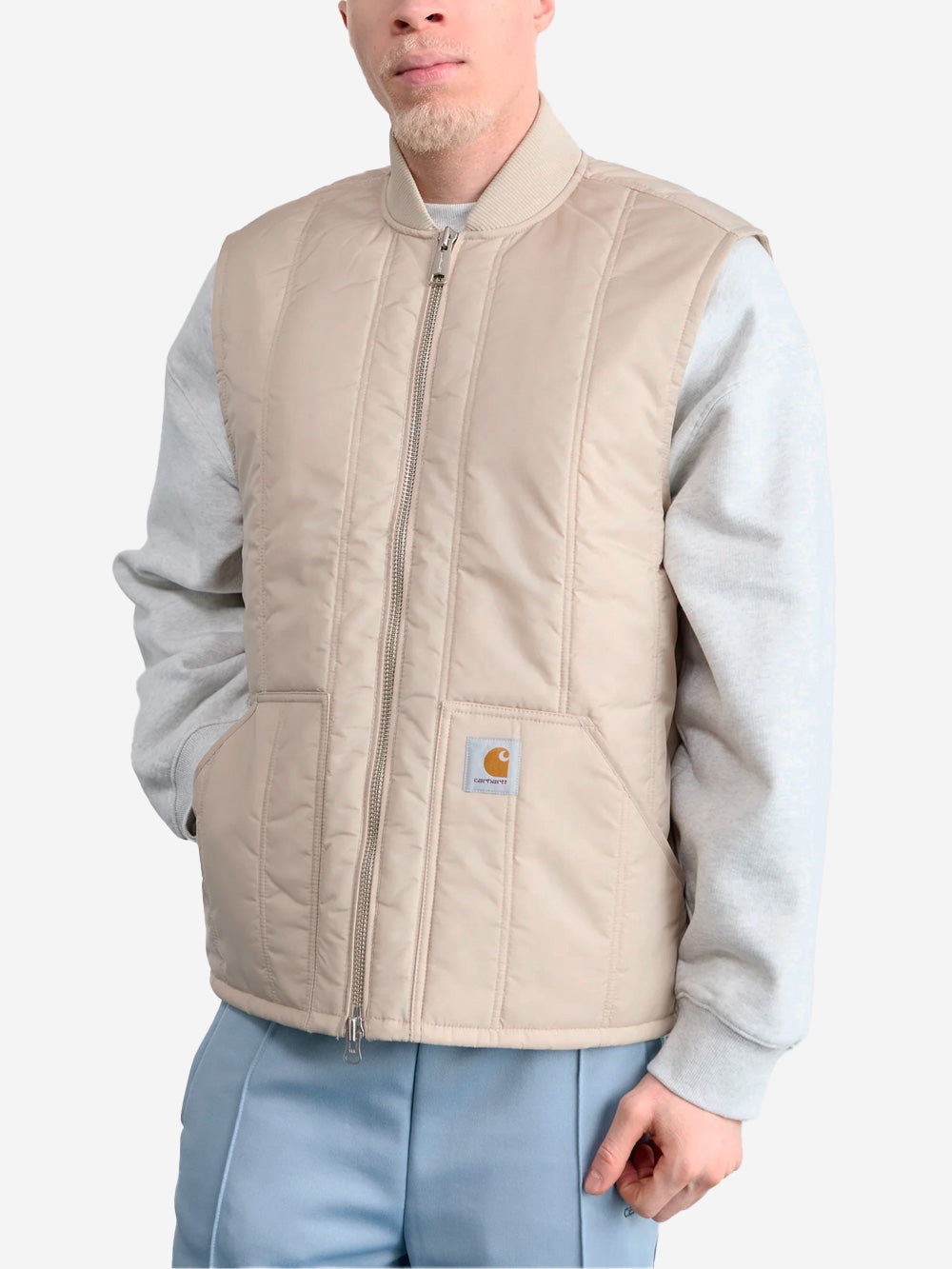 CARHARTT WIP M Gilet Lachlan beige Beige Urbanstaroma