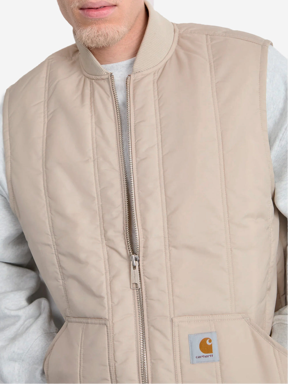 CARHARTT WIP M Gilet Lachlan beige Beige Urbanstaroma