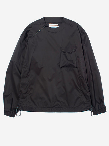f/ce Pertexプルオーバー ブラック F/CE. Pertex tech zipper long sleeve t-shirt black FPA02251U0003
