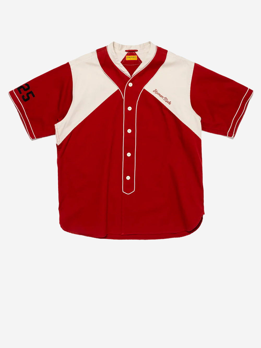 HUMAN MADE Baseball shirt rossa Rosso Urbanstaroma