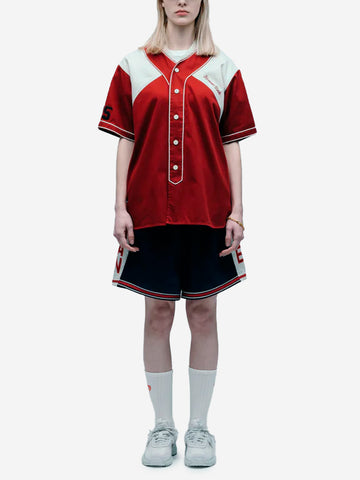 HUMAN MADE Baseball shirt rossa Rosso