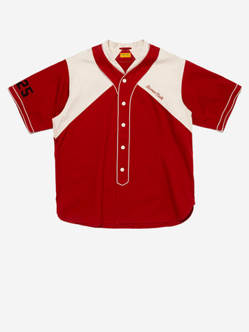 HUMAN MADE Baseball shirt rossa Rosso