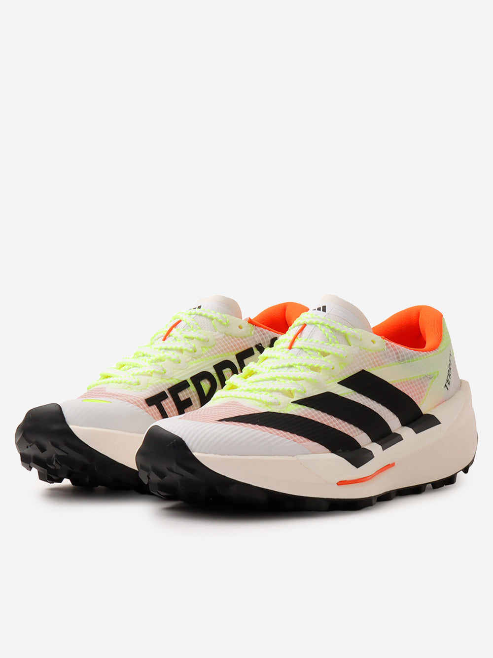ADIDAS ORIGINALS Terrex Agravic TT trail running bianche e nere con 'Impact Orange' Bianco arancio Urbanstaroma