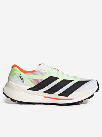 ADIDAS ORIGINALS Terrex Agravic TT trail running bianche e nere con 'Impact Orange' Bianco arancio