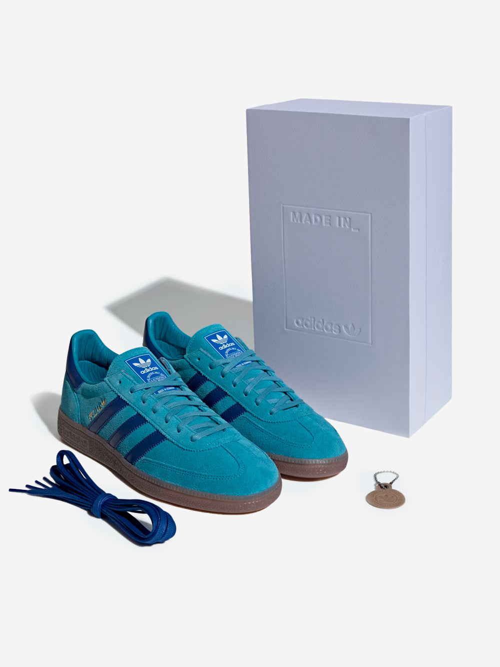 ADIDAS ORIGINALS Handball Spezial Made in Germany blu Celeste blu Urbanstaroma