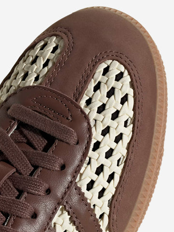 ADIDAS ORIGINALS W Samba OG crema e marrone Marrone beige