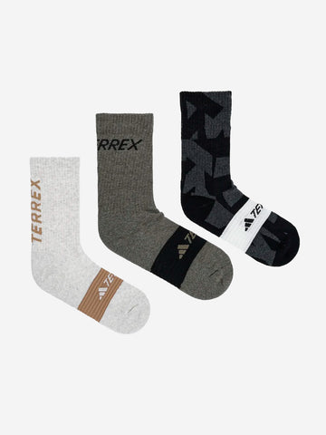 ADIDAS ORIGINALS Calzini Terrex multi in misto cotone (x3) Multicolor