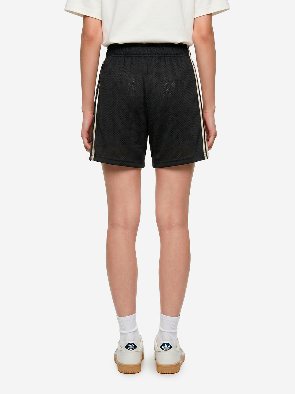 ADIDAS ORIGINALS Shorts Stadium in mesh nero Nero Urbanstaroma