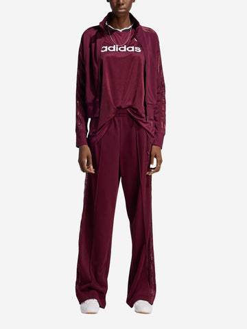 ADIDAS ORIGINALS Giacca track 'Firebird' bordeaux con pizzo Bordeaux