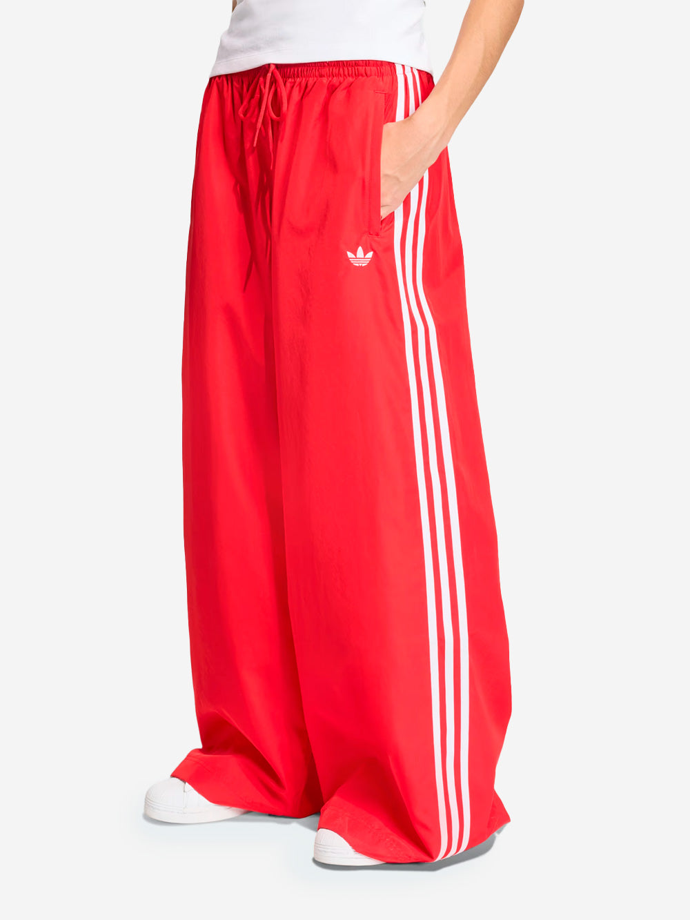 ADIDAS ORIGINALS Pantaloni da allenamento rossi Firebird Adilenium Rosso Urbanstaroma