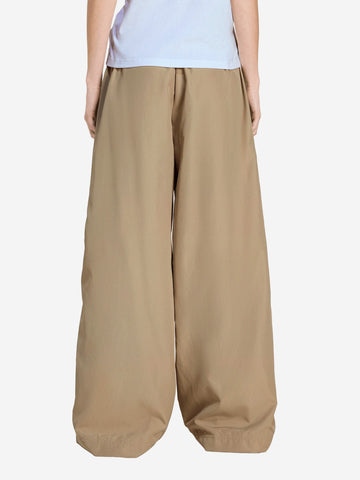 ADIDAS ORIGINALS Pantaloni Track beige khaki Firebird Adilenium Marrone chiaro