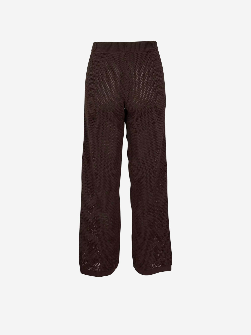 ADIDAS ORIGINALS Pantaloni sportivi Firebird marroni in crochet Marrone Urbanstaroma