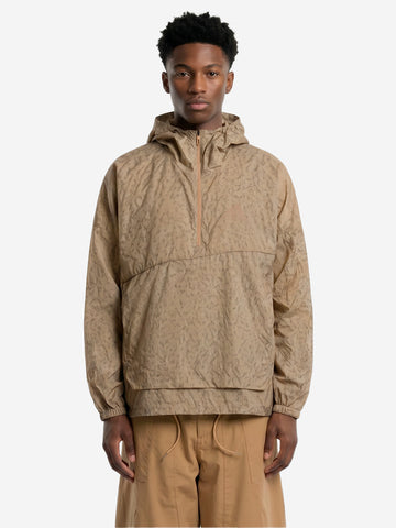 ADIDAS ORIGINALS Anorak stampato Clima 365 Marrone chiaro