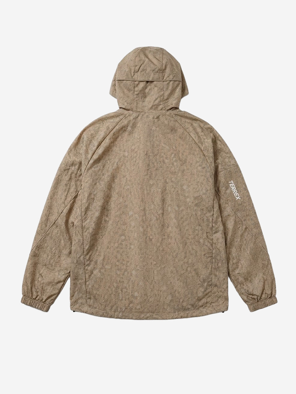ADIDAS ORIGINALS Anorak stampato Clima 365 Marrone chiaro Urbanstaroma