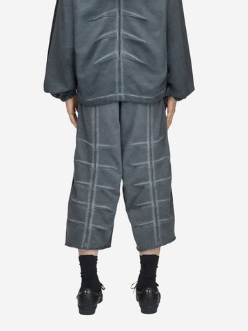 ADIDAS ORIGINALS Jorts in cotone neri x Thug Club Nero