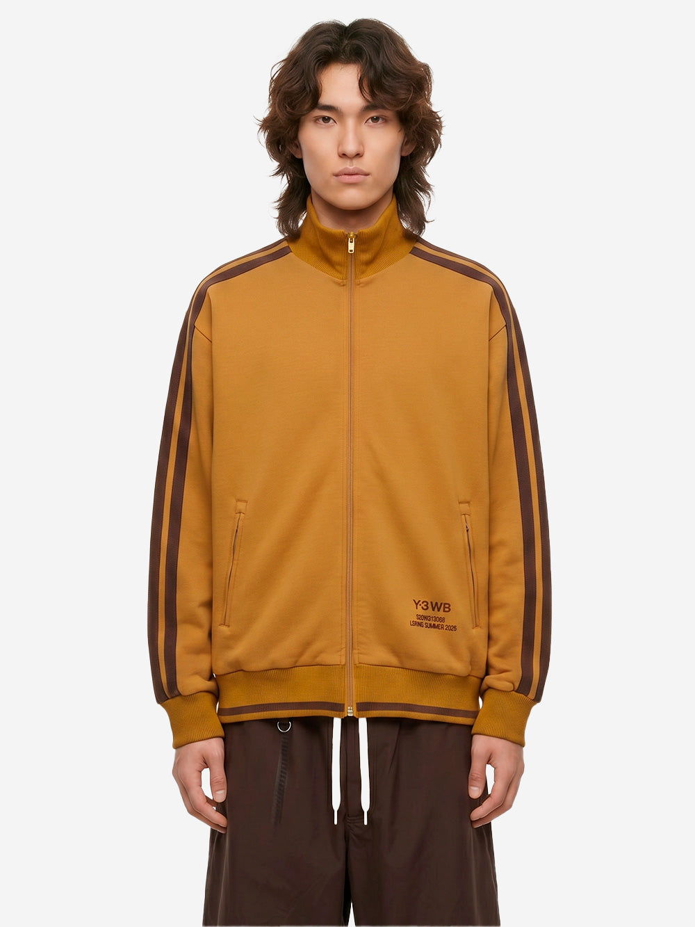 ADIDAS ORIGINALS Y3 x Wales Bonner Giacca track marrone Marrone Urbanstaroma