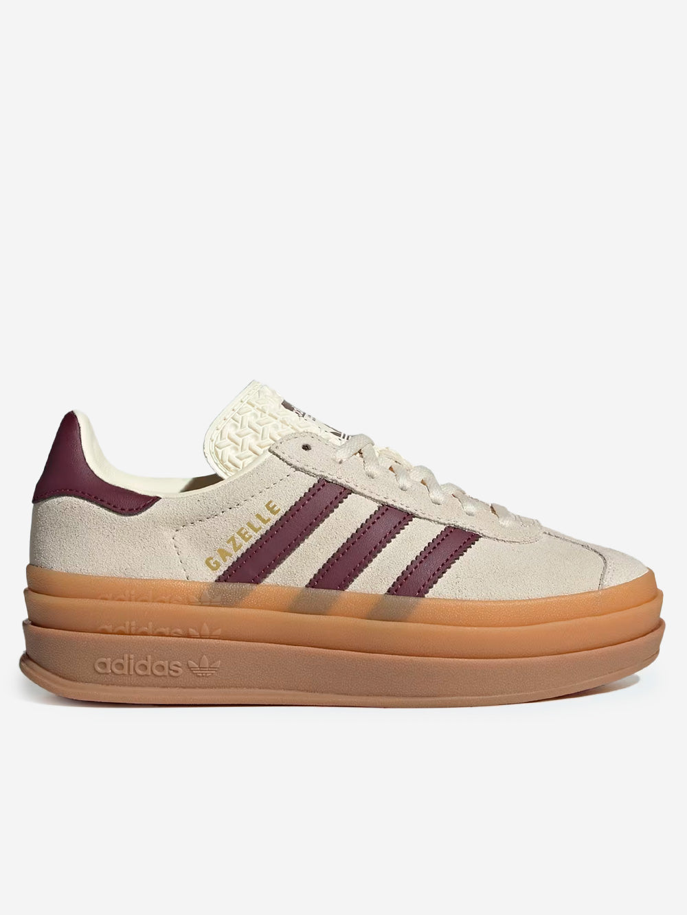 ADIDAS ORIGINALS W Gazelle Bold 'Cream White Maroon' Bianco rosso Urbanstaroma