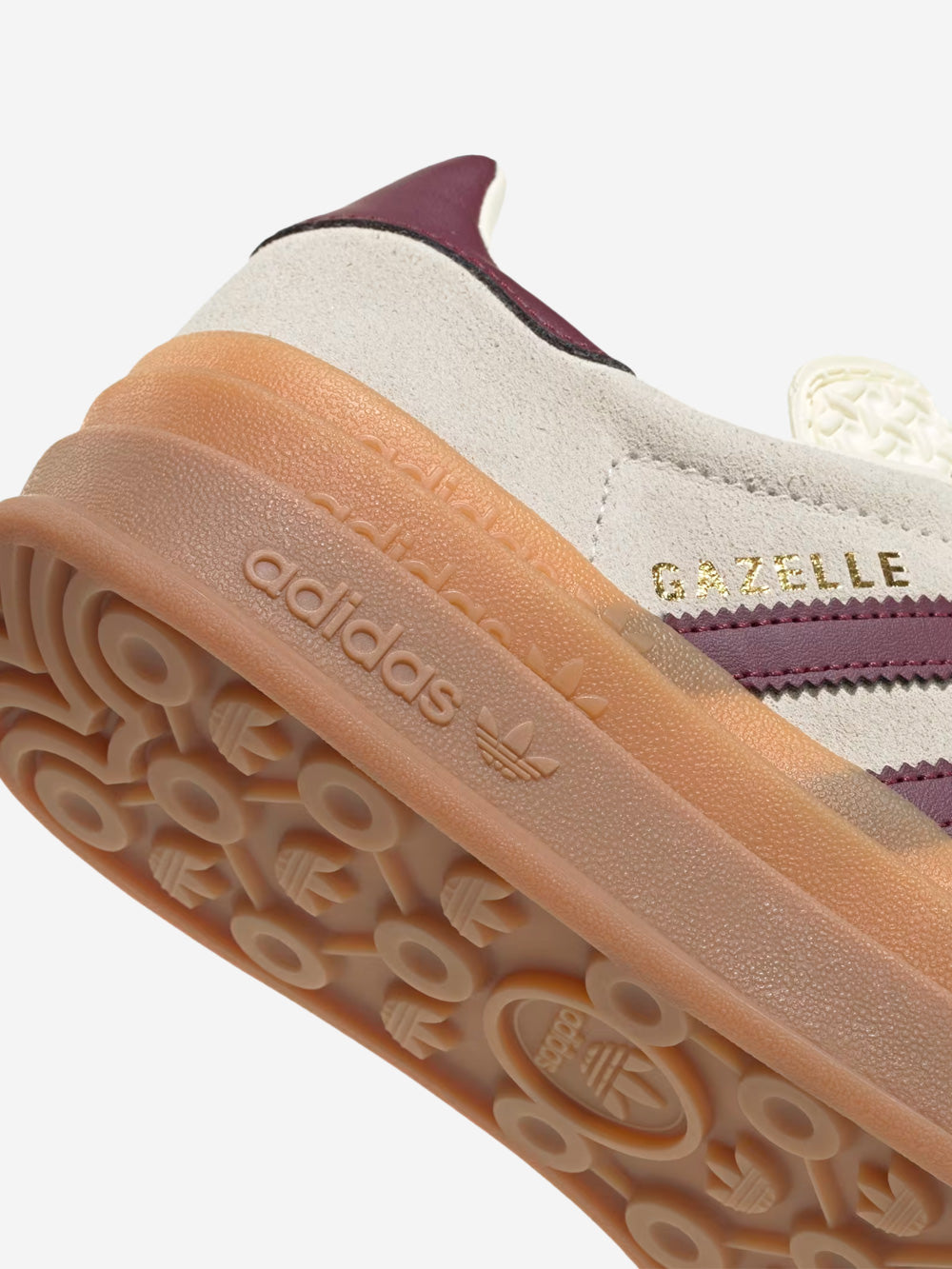 ADIDAS ORIGINALS W Gazelle Bold 'Cream White Maroon' Bianco rosso Urbanstaroma