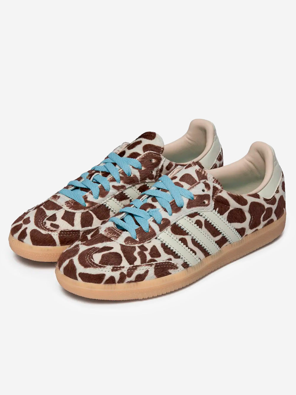 ADIDAS ORIGINALS W Samba OG pony hair 'Giraffe' Beige Urbanstaroma