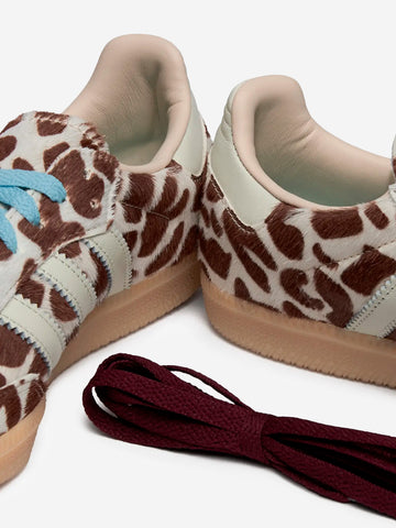ADIDAS ORIGINALS W Samba OG pony hair 'Giraffe' Beige