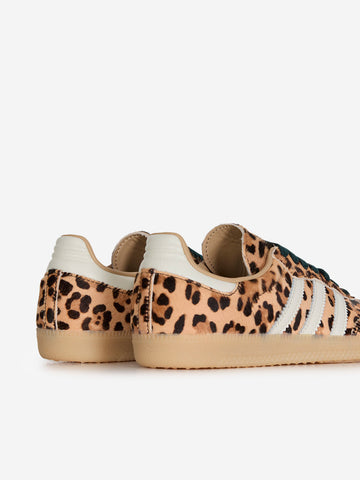 ADIDAS ORIGINALS W Samba OG leopardate pony hair Leopardata